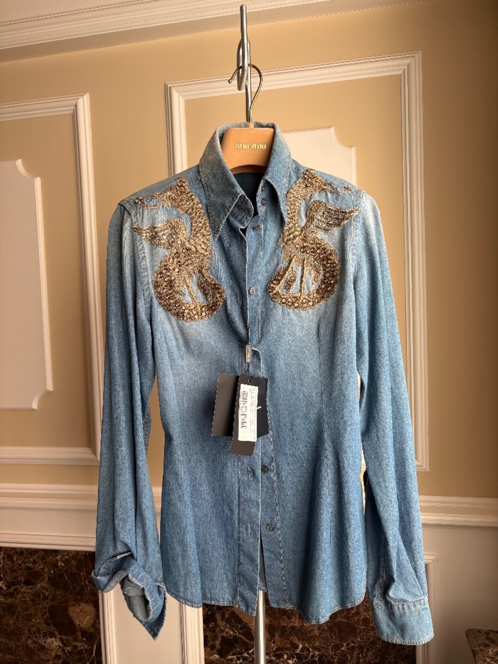 Dolce & Gabbana jeans shirt 🩵